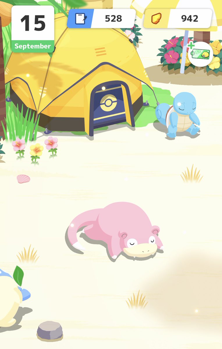 k_TD_'s tweet photo. 今朝はヤドンちゃんとヤドランちゃんが来てくれた🥰🥰
どっちもぐで〜っとしてて本当に可愛すぎる...😊💕

まだヤドちゃん2体目だけど、寝顔コンプがんばるやぁん💪

#ヤドン
#ヤドラン
#ポケモンスリープ https://t.co/78Vu8zBh1n