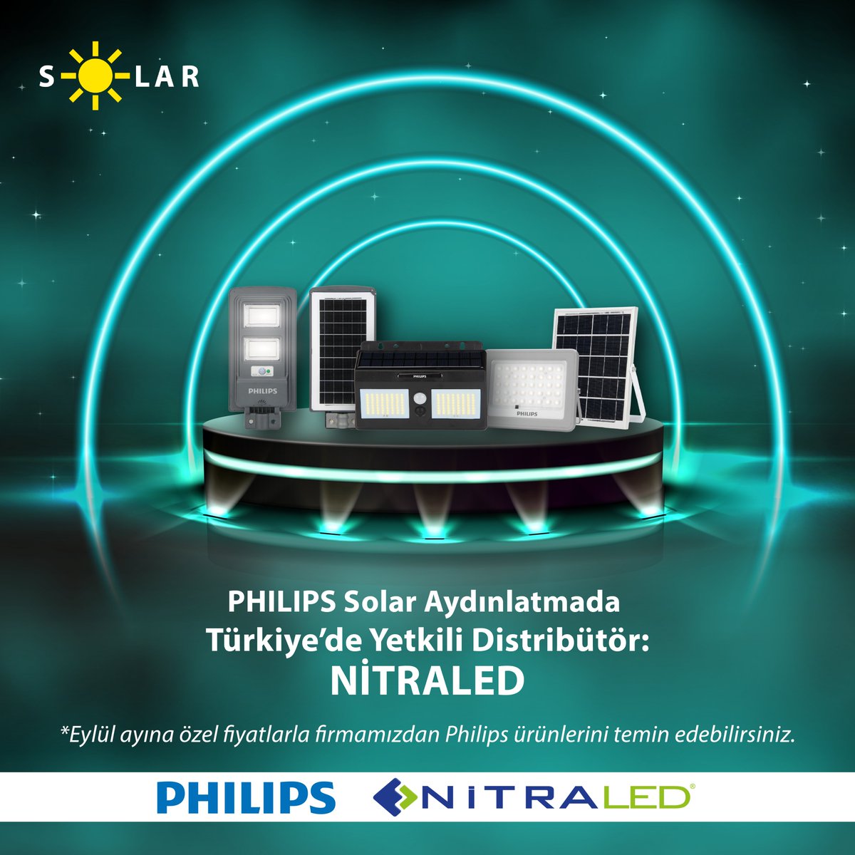 LedNitra's tweet image. Philips Solar Aydınlatmada Türkiye'de Yetkili Distribütör: NitraLED!

⭐Eylül ayına özel fiyatlarla firmamızdan Philips ürünlerini temin edebilirsiniz.

Detaylı bilgi için iletişime geçebilirsiniz.

✉️info@nitra.com.tr
🌐nitra.com.tr

#nitraled #kampanya #philips