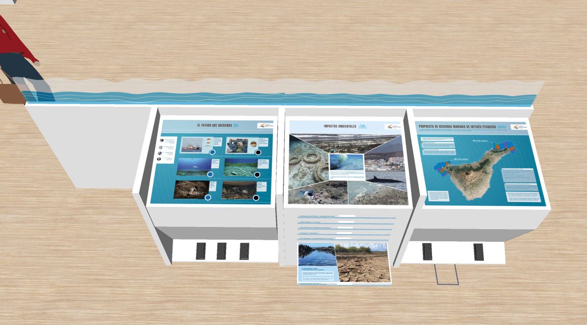 bobetcanarias's tweet photo. Desde Bobet nos complace haber formado parte integral del proceso tanto creativo como de diseño gráfico del mobiliario así como de  las gráficas en el Centro de Interpretación del Mar y la Pesca de Tenerife (CIMP).
.
922 215 730
comercial@bobetcanarias.com https://t.co/WS6t0hTJss