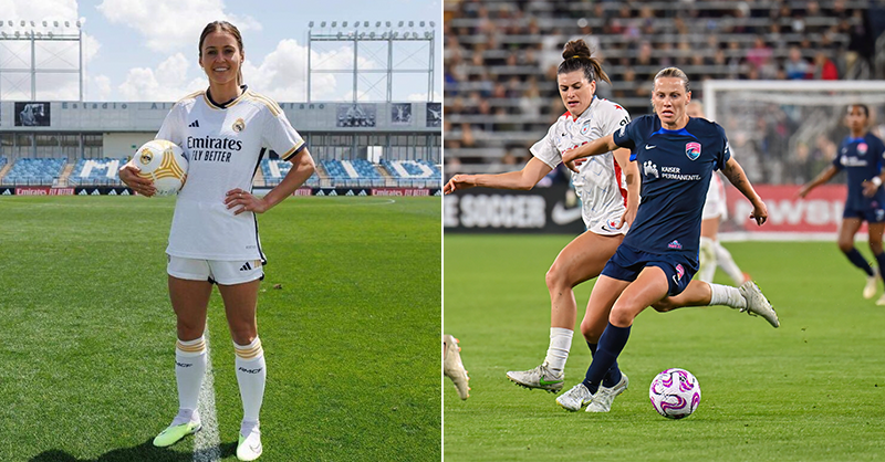 TheMatildas's tweet photo. A new season kicks off in France and Spain; while Wave FC looks to keep their spot at the top of the table! 🇫🇷🇪🇸

Find out how to watch our #MatildasAbroad ⬇️

#Matildas