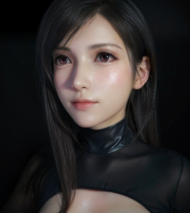 Blenderを使ってティファちゃん 