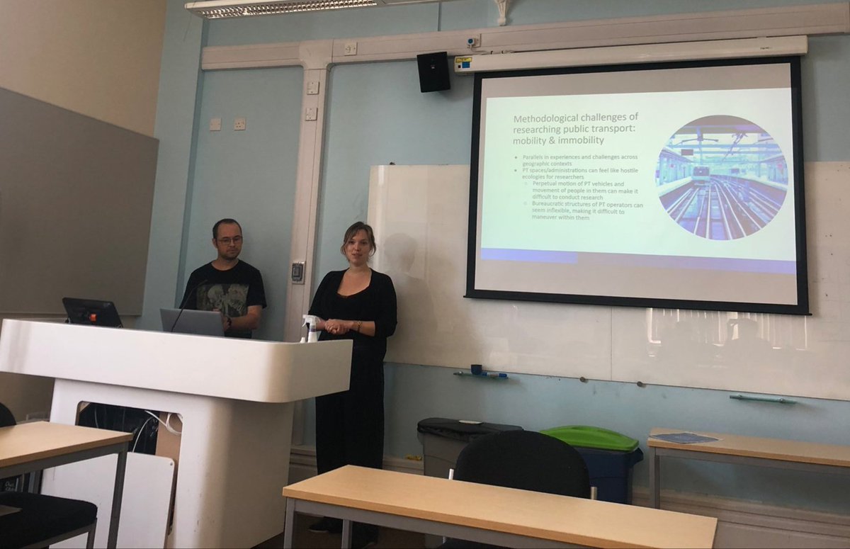 anthromob's tweet photo. Day 2: #anthromob #workshop

📍 University of Sheffield, UK

First up: "Navigating im/mobility: the challenges of conducting anthropological research in public transport environments" by Chris Schimkowsky and Sonja Ruud ⬇️ https://t.co/9CD9UH6eIh