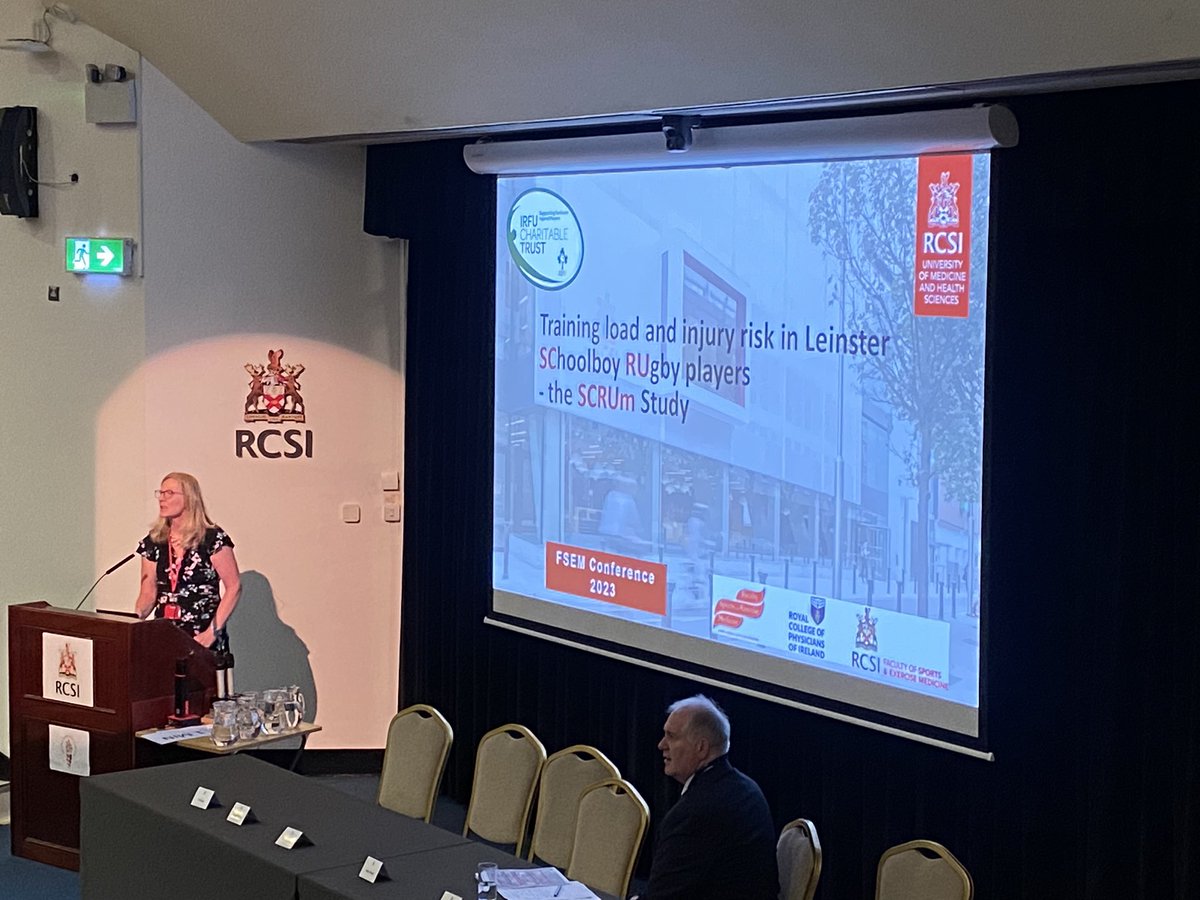 Our own Professor Helen French presenting at the FSEM ASC today in RCSI