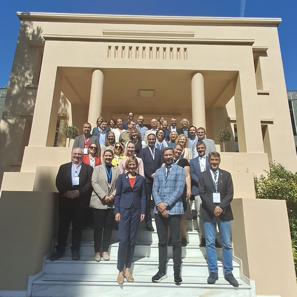 Welcoming the #ENISA Advisory Group back to Athens for a meeting including ➡ An address by Chair-elect of ENISA Management Board, Fabienne Tegeler ➡ ENISA Strategy on implementing #NIS2 ➡ Awareness raising in a box europa.eu/!kVNXyY