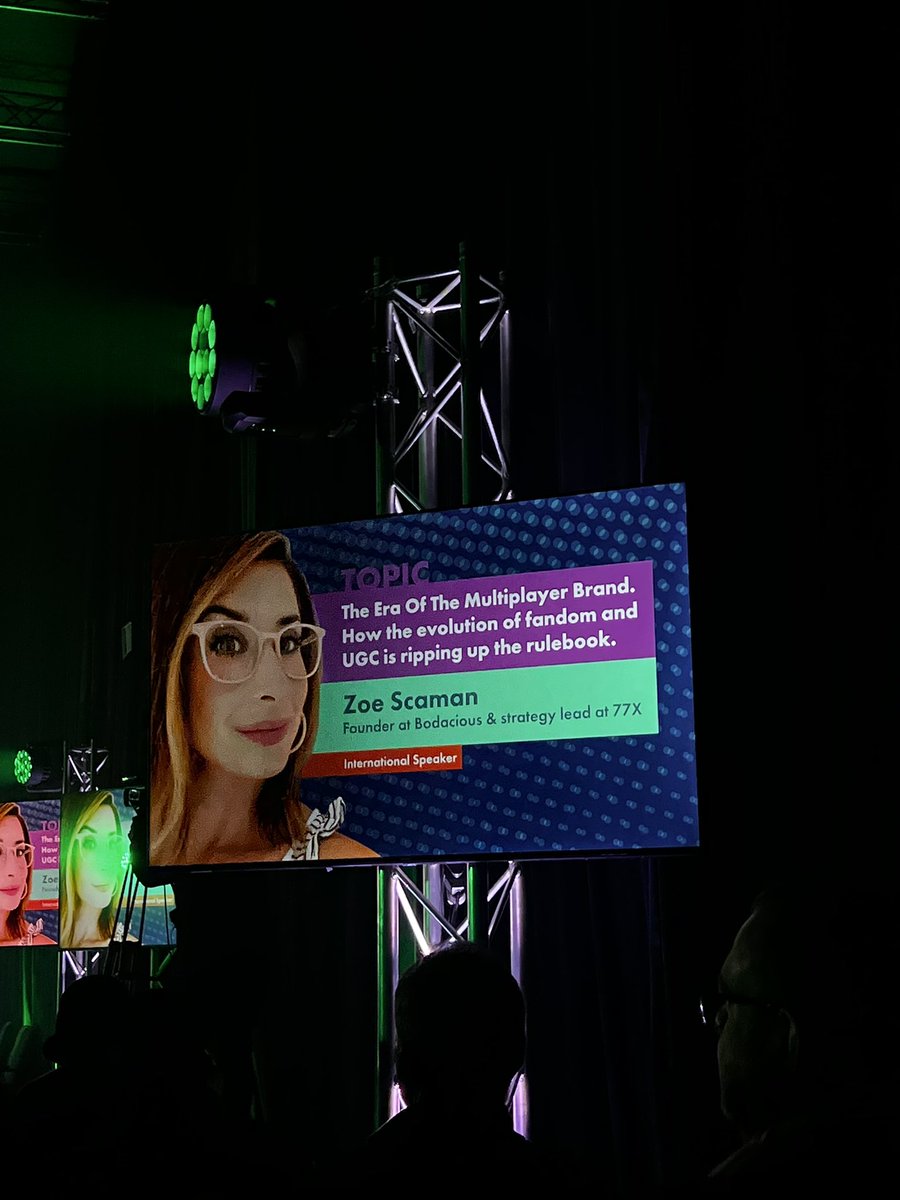 DonaldNkomo's tweet image. The Era of the multiplayer brand. How the evolution of fandom and UGC is ripping up the rule book by Zoe Scaman. #NedbankIMC2023
#MarketingUpClose
#EffieAwardsSA