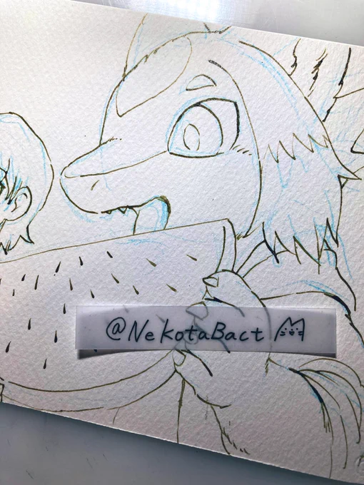 原画、イラストボード一枚だけ追加しようかと思います(失敗しなければ)