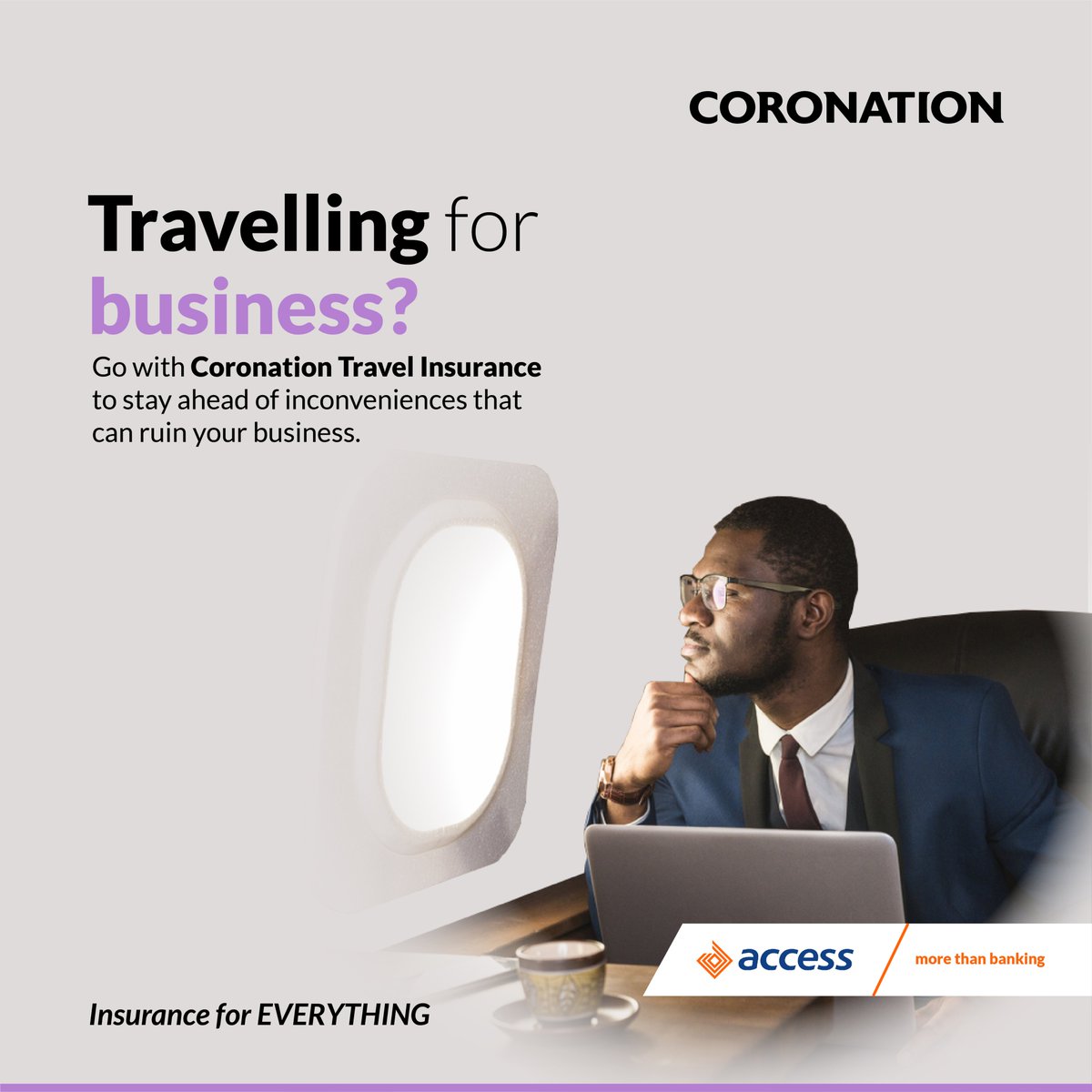 Travel for Business with Confidence - Choose Coronation Insurance

#CoronationInsurance
#TravelWithConfidence
#BusinessTravel
#TravelInsurance