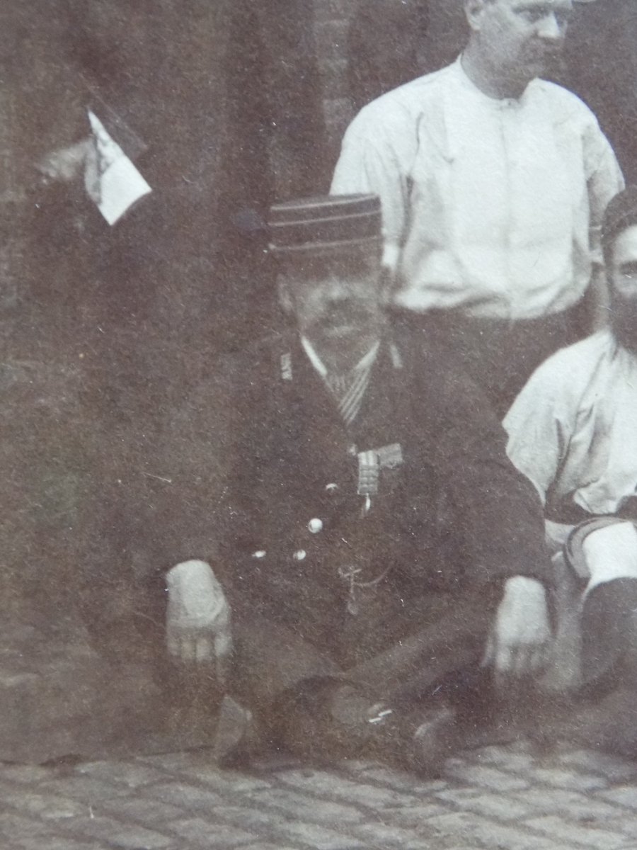 Recent acquisition of an LNWR group photo includes this chap, who wears a #CrimeanWar medal with four clasps (Alma, Balaklava, Inkerman, Sevastopol) and the Medaille Militaire. I wonder who he was? Must have had some stories to tell.