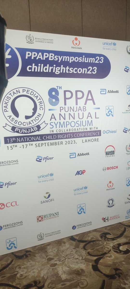 dradilakhter's tweet photo. At PPA symposium 2023. Let's engage, enlighten, excite everyone about child health  and child rights #ppapbsymposium23 ppapunjab https://t.co/5VQU1qR2Go