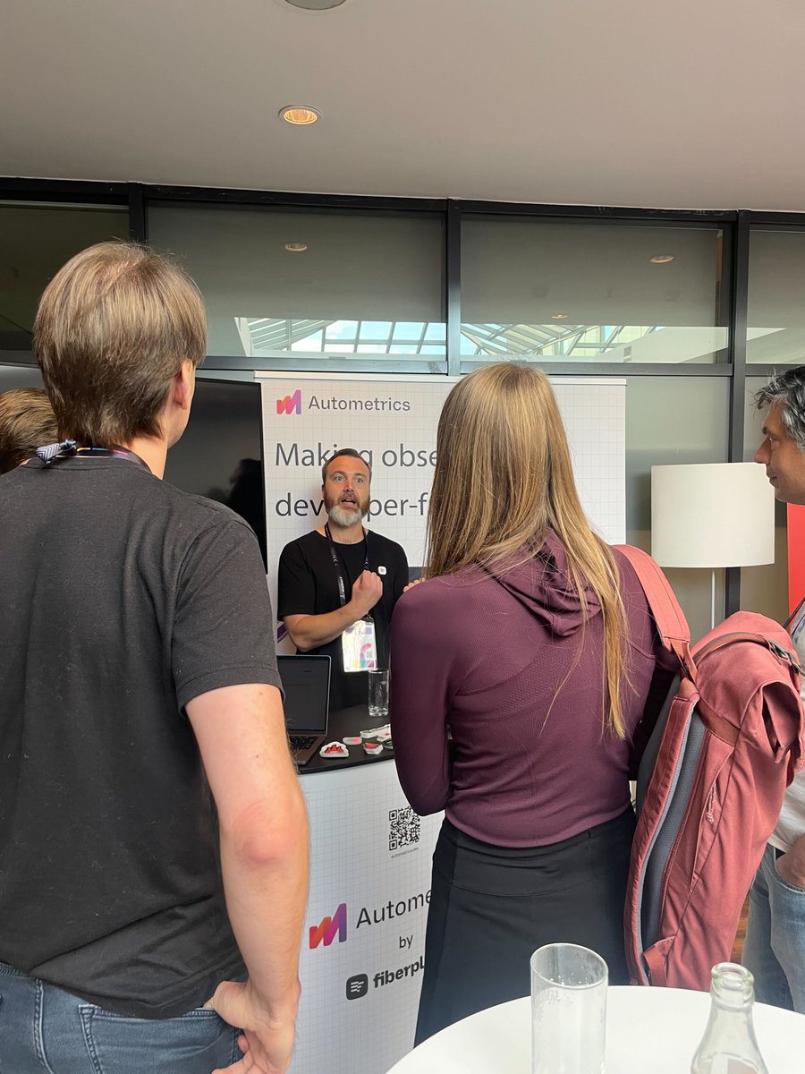 AutometricsDev's tweet image. Wrapping up #stackconf. We had good conversations at our booth. Thanks for stopping by with your questions and thoughts.