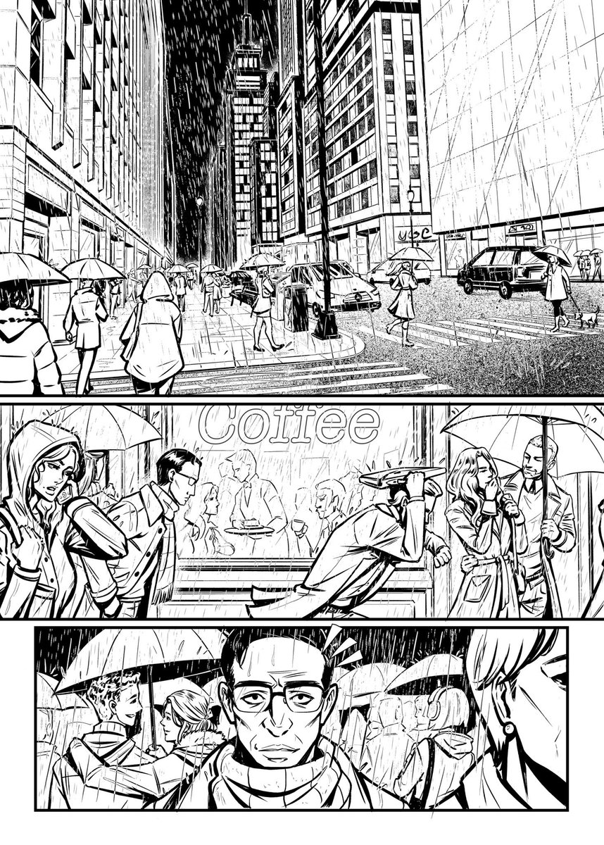 mariapedrosaart's tweet photo. After a break, I finally finished inking the first comic page I'm doing for my portfolio.

#art #illustration #artistlife  #comic #comicartist #manga #mangaartist #mangastyle
#mangastyleart #digitalart #digitalartist #digitaldrawing #clipstudiopaint #wip #inking #mangamaking https://t.co/Jm4dyVyOsY