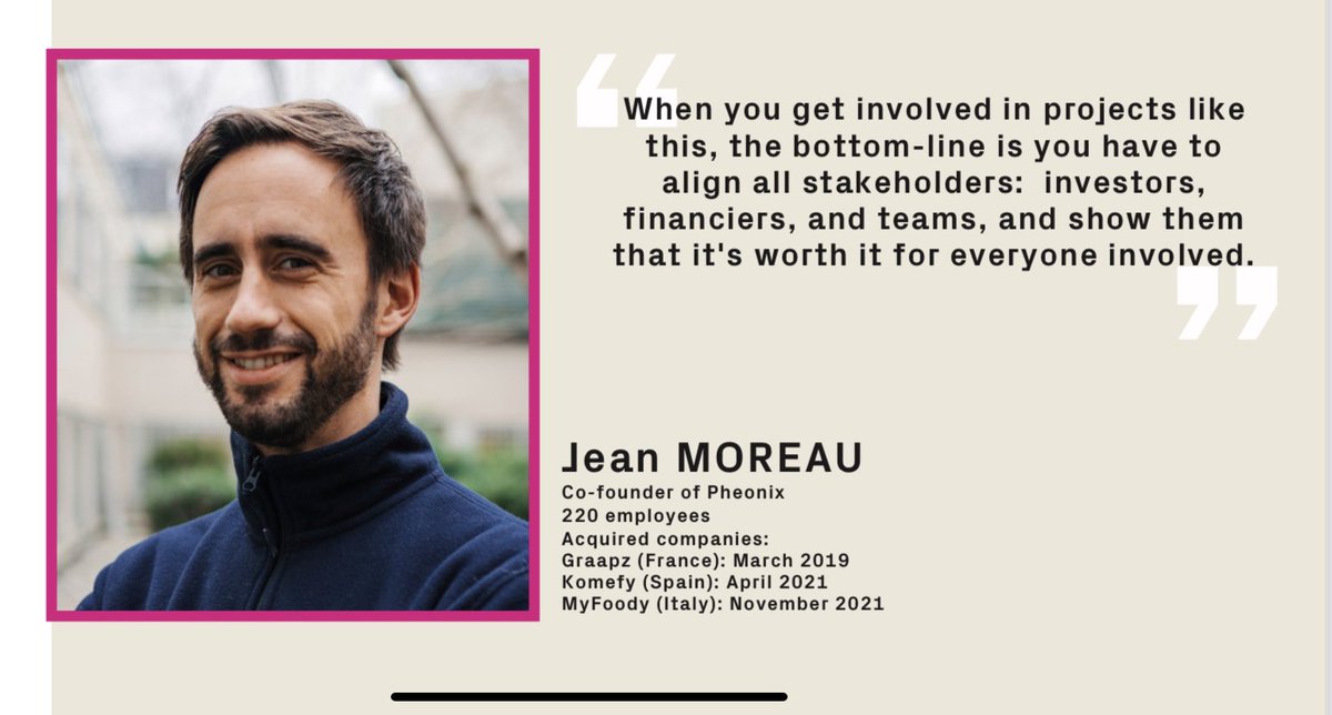 Jean MOREAU (@jean_moreau_) on Twitter photo 📖 Il est sorti : le dernier guide du <a href="/TheGalionP/">The Galion Project</a> sur les stratégies de M&A, avec le soutien de <a href="/WhiteCase/">White & Case LLP</a> & <a href="/EurazeoPME/">Eurazeo PME</a>
A télécharger ici :
u15526930.ct.sendgrid.net/ls/click?upn=z…
Bravo <a href="/AgatheWautier/">Agathe</a> & <a href="/LaurenceLlucas/">Laurence Lucas</a> ! 👏
#startup #FrenchTech #VC #VentureCapital 📖 Il est sorti : le dernier guide du <a href="/TheGalionP/">The Galion Project</a> sur les stratégies de M&A, avec le soutien de <a href="/WhiteCase/">White & Case LLP</a> & <a href="/EurazeoPME/">Eurazeo PME</a>
A télécharger ici :
u15526930.ct.sendgrid.net/ls/click?upn=z…
Bravo <a href="/AgatheWautier/">Agathe</a> & <a href="/LaurenceLlucas/">Laurence Lucas</a> ! 👏
#startup #FrenchTech #VC #VentureCapital