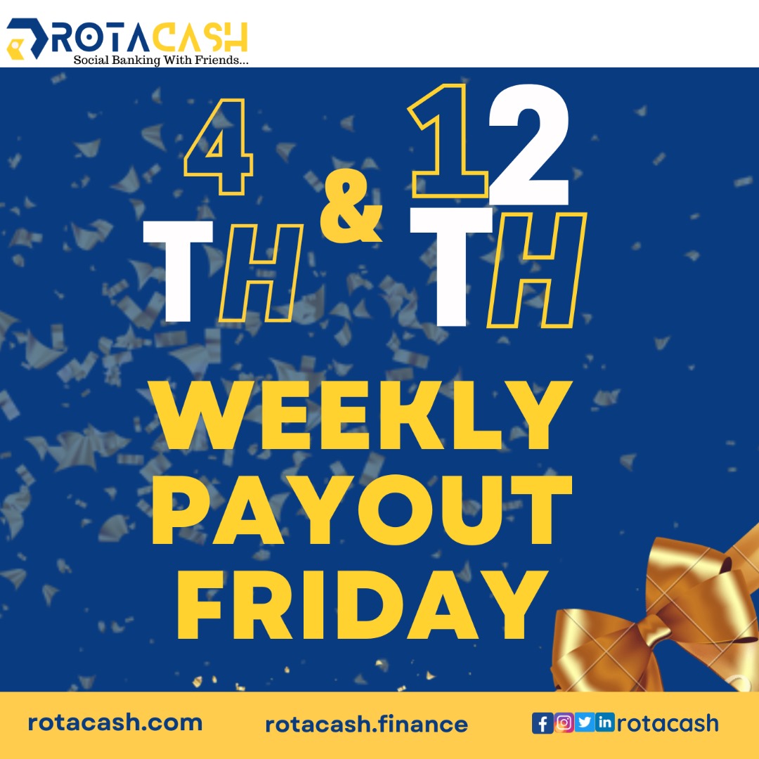 Rotacash Finance (@rotacash) on Twitter photo It's another💰💰💰💰 Weekend!
Congrats to all the #Rotacash weekly Circle #Rotans 🎉🎉🚀🚀🚀
Mint Your NFTs to joins for 💰💰💵💵
Stay Tuned 🚀
#fintech #savings #credit <a href="/AirdropDet/">AirdropDetective</a> <a href="/CV_Labs/">CV Labs</a> <a href="/theabcafrica/">The Africa Blockchain Center</a> <a href="/ValucopOfficial/">Valucop Global</a> <a href="/OfficialSiban/">SIBAN</a> <a href="/_CryptoBootcamp/">Crypto Bootcamp Community</a> It's another💰💰💰💰 Weekend!
Congrats to all the #Rotacash weekly Circle #Rotans 🎉🎉🚀🚀🚀
Mint Your NFTs to joins for 💰💰💵💵
Stay Tuned 🚀
#fintech #savings #credit <a href="/AirdropDet/">AirdropDetective</a> <a href="/CV_Labs/">CV Labs</a> <a href="/theabcafrica/">The Africa Blockchain Center</a> <a href="/ValucopOfficial/">Valucop Global</a> <a href="/OfficialSiban/">SIBAN</a> <a href="/_CryptoBootcamp/">Crypto Bootcamp Community</a>