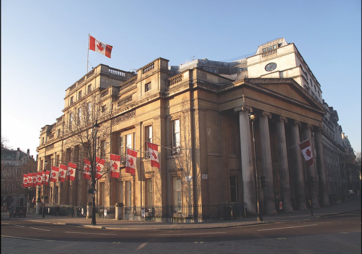 Close to Canada House