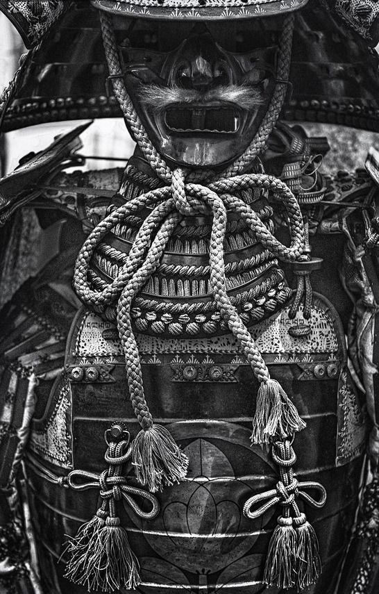 Phantom  Warrior 2 (BW Film Noir) by Jon Sheer on 500px. Suit of samurai armor  for sale at the flea market outside of the Tokyo International Forum in  Yurakucho, Tokyo, Japan. From thekimonogallery.tumblr.com