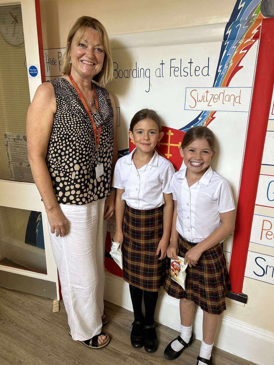 Our boarders were delighted to welcome their Tutors to Hamilton House this morning. #FelstedFamily #iloveboarding