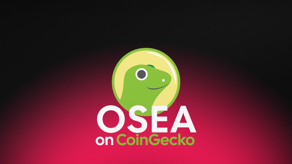 $OSEA is making a comeback on <a href="/coingecko/">CoinGecko</a> with updated contracts, and markets. 🙌

🦎Don't miss out: coingecko.com/en/coins/omnis…