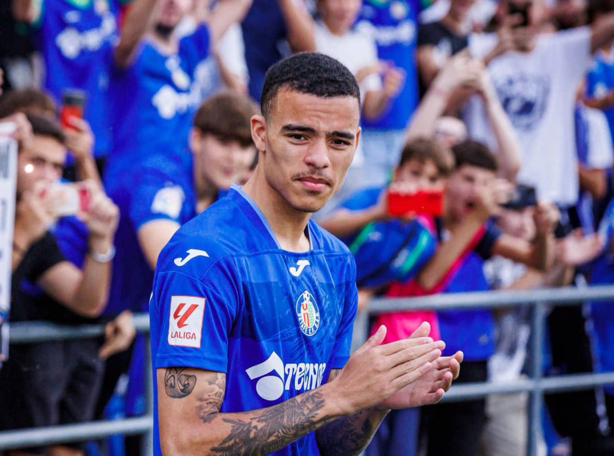 mufcMPB's tweet image. 🚨🗣️ Getafe manager José Bordalás: “Mason Greenwood is friends with Jude Bellingham, and he advised him to come to La Liga.” #MUFC [@RadioMARCA]