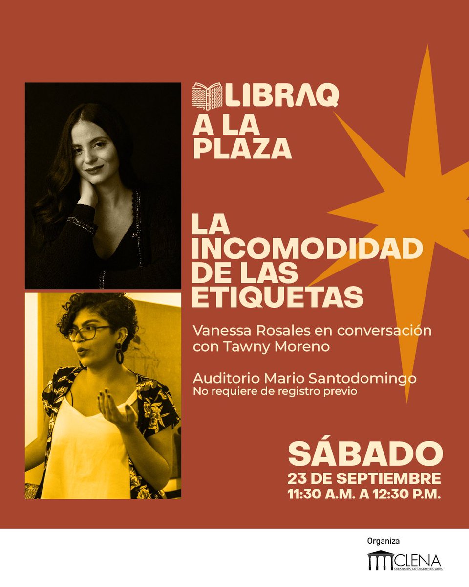 ferialibraq's tweet photo. En #LIBRAQalaPlaza abrimos un espacio muy importante a temas de interés que amplían nuestra conversación cultural en la ciudad, - desde la #literatura, la #historia, el #arte, la #música, la #sociedad contemporánea y las #ciencias. 

Programación 👉🏻 https://t.co/7EGd6IxEvx https://t.co/chmBiVLTCB