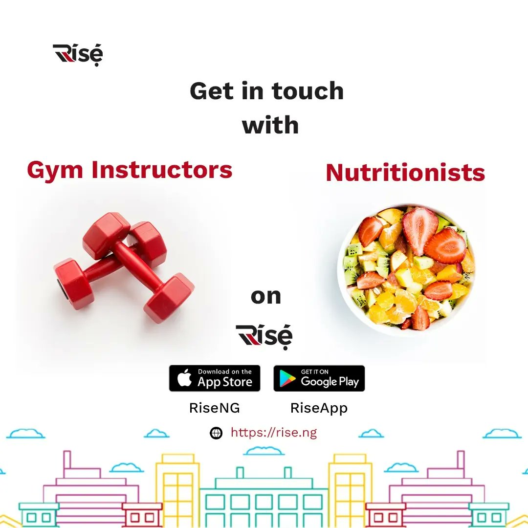 riseapp_ng's tweet photo. Maintaining your fitness and well-being has become more convenient thanks to Risé. Connect with fitness trainers and nutrition experts through Risé. Go to https://t.co/eDv9GSQufD now!
#FitnessGoals #healthylivingtips #gyminstructors #nutritionists #riseapp #riseappng #gymlife https://t.co/W0u5aNm6P9