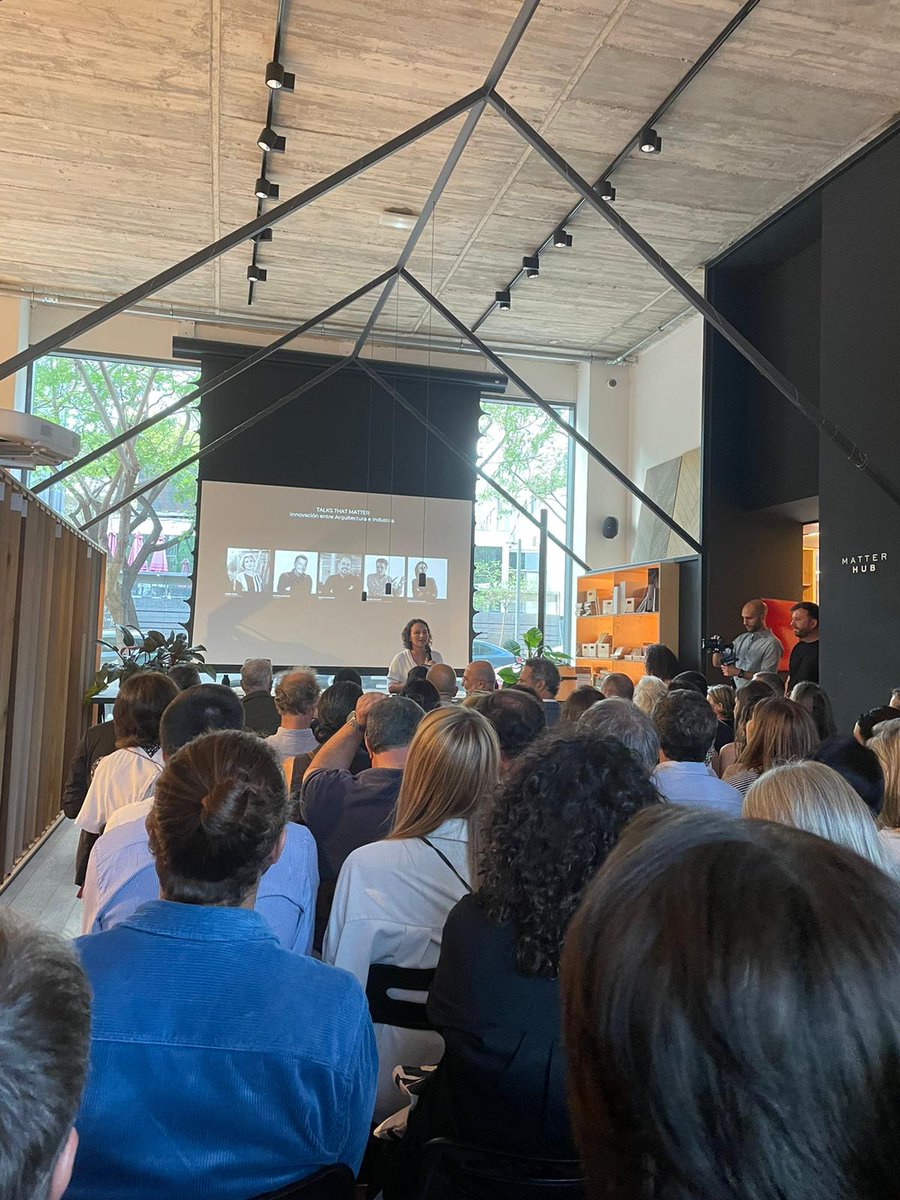 URSAiberica's tweet image. Además de un interesante debate de la serie de #TalksthatMatter, al que asistieron destacados estudios de arquitectura para explicar sus casos de éxito en materia de innovación.