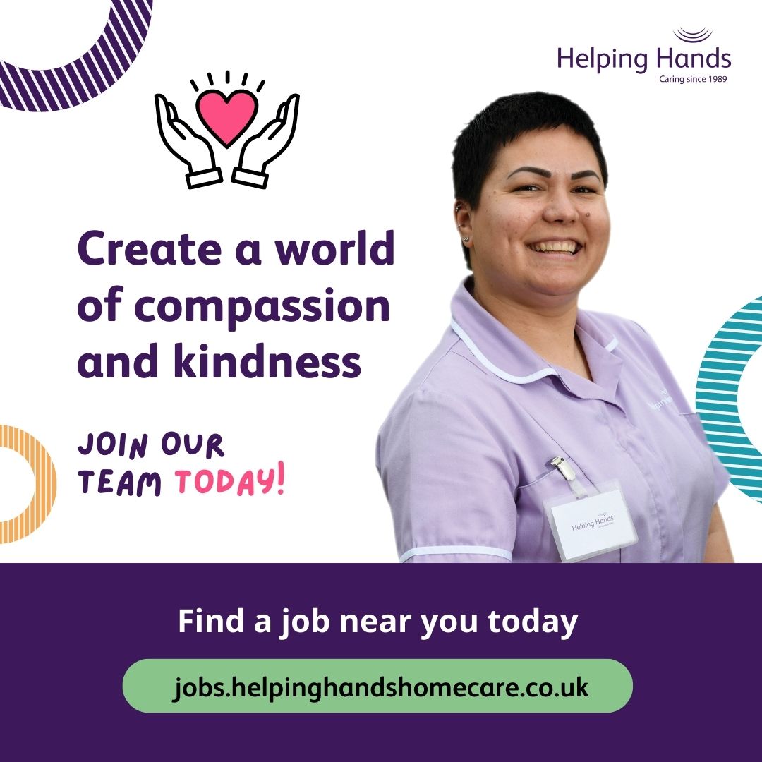 Helping_HandsUK's tweet image. At Helping Hands, we embrace diversity and unite with kindness. Join our team to create a world where compassion knows no bounds. 🌍🙌

Find a job near you today jobs.helpinghandshomecare.co.uk
(UK only)
 
#HelpingHands #HomeCareService #Kindess #recruitmet #recruiting