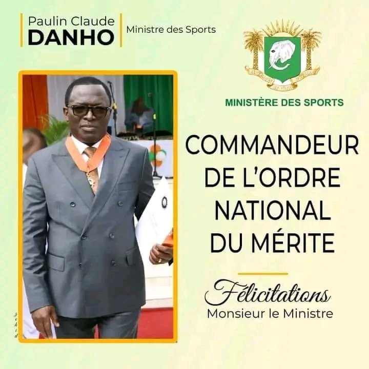 HANN🇨🇮

VOICI LA NOUVELLE DEPUIS HIER !

DANHO PAULIN Élevé commandeur de l'ordre national du Mérite .😀

#CIV225