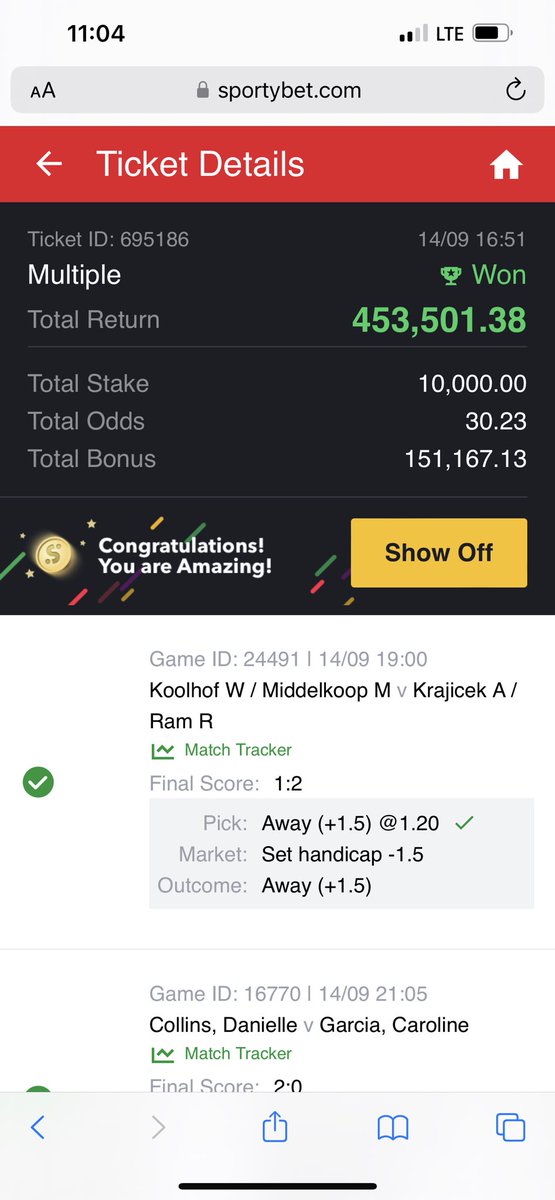bemalaga's tweet photo. @Mrbankstips First twitter win😁 https://t.co/nb37tuNk1Q