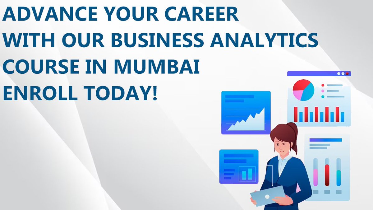 satyampy0001's tweet image. This article will describe how to advance your career with our Business Analytics Course in Mumbai - Enroll Today!

#BusinessAnalyticsMumbai
#DataAnalyticsMumbai
#DataScienceMumbai

henryharvineducationblogs.blogspot.com/2023/09/advanc…