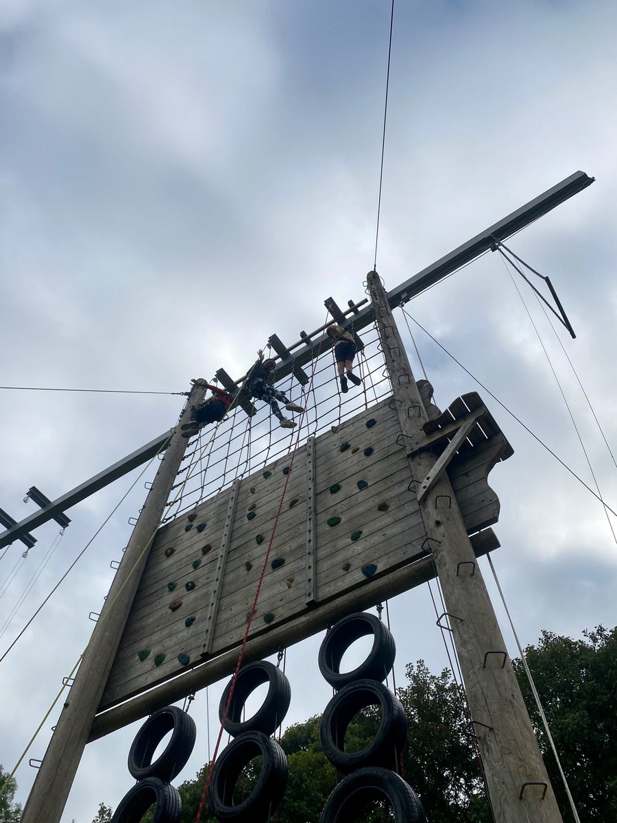 Vertical challenge on our final morning