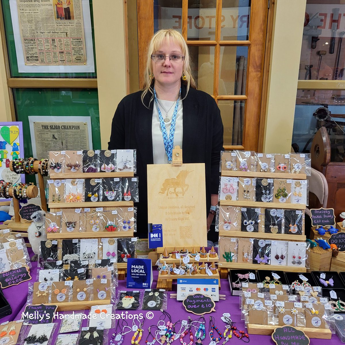 MellysHandmade's tweet image. Hello, I'm Melissa #MeetTheMaker
I'm a polymer clay artist based in Sligo๐ฎ๐ช
I started in August 2020 after a diagnosis of #Dysautonomia
Design & Craft Council Ireland Member๐
Handmade is my passion
linktr.ee/mellyshandmadeโฆ
๐ฆ๐๐ฎ๐ช
#CraftBizParty #MHHSBD #madetolast #elevenseshour