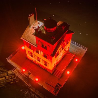 Tonight the lighthouse will be orange as a sign of unity to end hunger across America. It is Hunger Action Day sponsored by Second Harvest Food Bank.  (📷 credits: <a href="/northeast_drone/">Northeast Ohio Drone</a>)
