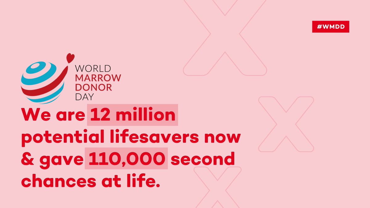 Let's continue to make a difference and save lives together!💪 @WMDA_office #WorldMarrowDonorDay