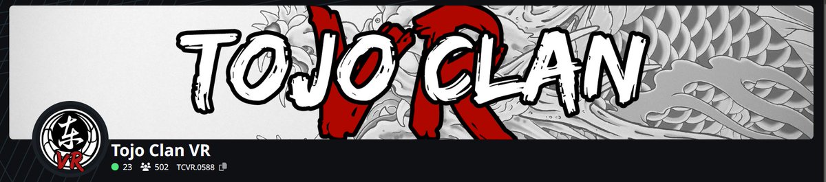 TojoClanVR's tweet photo. We hit 500+ members on @VRChat groups!
Thank you for joining usπ
Make sure to check out our discord for even more amazing time together.
#tcvr #tojoclanvr #vrchat #vr #ζ±εδΌvr #vrchatgroups https://t.co/QbQOGmeJlB