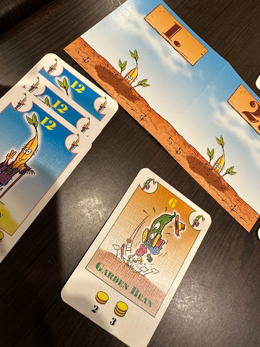 Melissainau's tweet photo. Played #Bohnanza on 2023-09-15 with 5 players, winning score: 13 #bgstats https://t.co/WC2IOyrT6Y