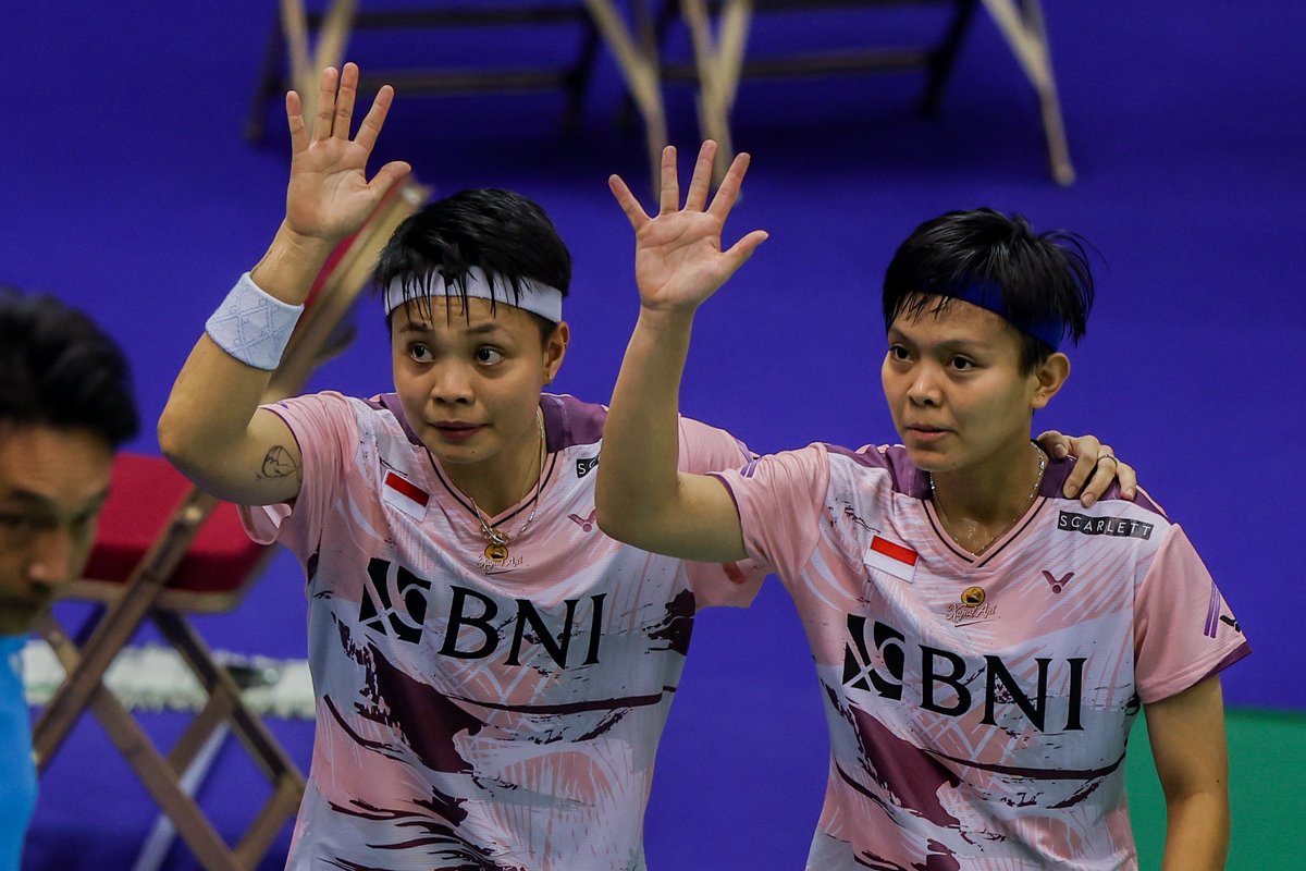 bwfmedia's tweet photo. 4⃣ out of 4⃣ for Indonesia 🇮🇩 in Session 1⃣. 💯

3⃣ more to go. 💪

#BWFWorldTour #HongKongOpen2023 https://t.co/nsxtYdxWZU