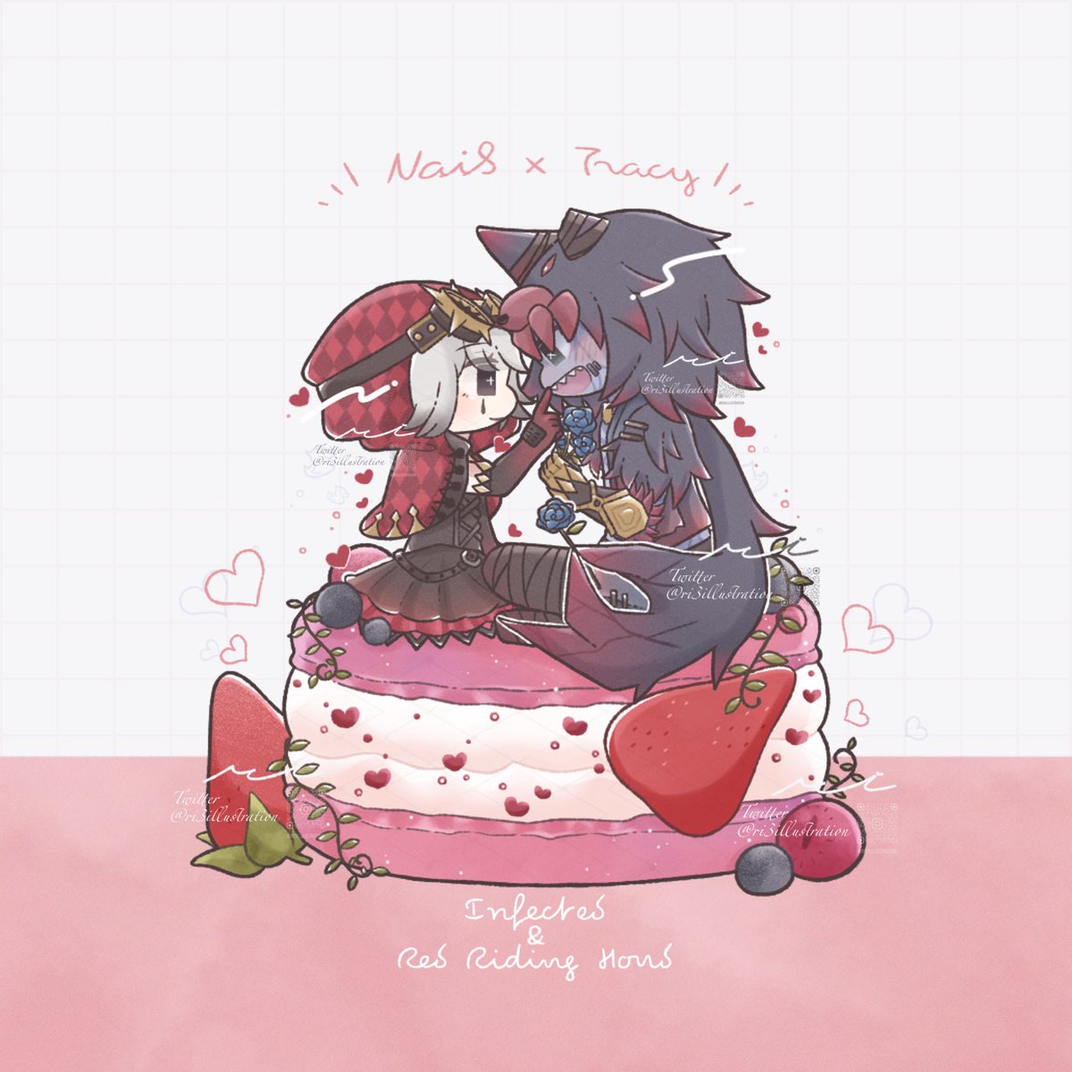 ri3illustration's tweet photo. 一目惚れ。
＊*ナワトレ/傭技 https://t.co/4dqN3LaPF8