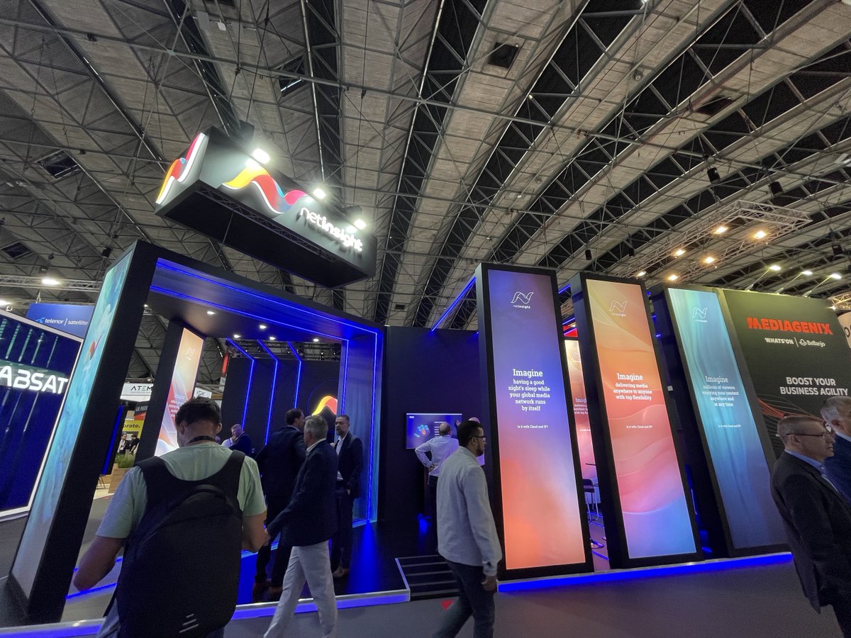 NetInsight's tweet photo. 🚀 It's showtime! #IBC opens its doors this morning, and our dedicated team is all set to meet you. 🤝 Let's connect and explore exciting opportunities together at #IBC2023. See you there! 

#MediaTransport ​#IPTrustBoundary​ #CloudDistribution​ #RemoteProduction​ #5GSync https://t.co/wvE21Ob84Y