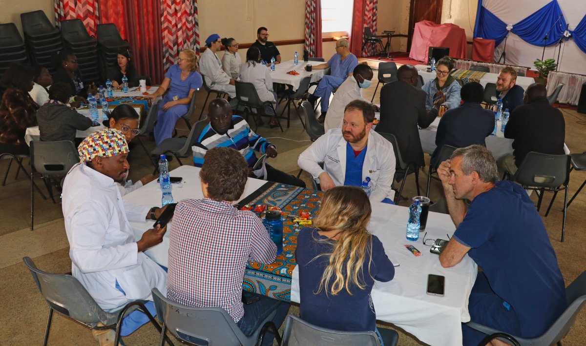 Building Boundaries: A Vital Training Session for our Staff! Today, our dedicated doctors and staff were trained on the importance of setting boundaries by Jim Richie, MD, an emergency physician, and seasoned medical missionary.  #tenwekcares #compassionatehealthcare