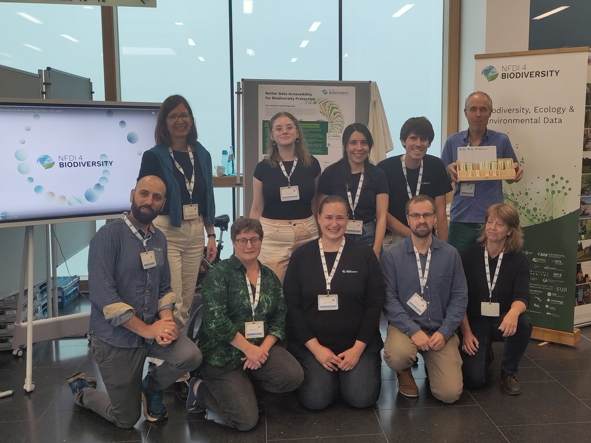 NFDI4Biodiversity (@nfdi4biodiv) on Twitter photo Team <a href="/NFDI4BioDiv/">NFDI4Biodiversity</a> at #gfoe23 🥰It was a pleasure! A great conference in beautiful Leipzig, with vibrant discussions and way too many interesting topics to hear them all. Thanks for having us <a href="/idiv/">iDiv Biodiversity Research</a> @gfoesoc with <a href="/UniLeipzig/">UNIVERSITÄT LEIPZIG</a> <a href="/UniHalle/">Universität Halle (inaktiv)</a> <a href="/UniJena/">Universität Jena</a> <a href="/UFZ_de/">UFZ</a> <a href="/UniKarlova/">Univerzita Karlova</a> <a href="/CeskaEkologie/">Česká společnost pro ekologii</a>! Team <a href="/NFDI4BioDiv/">NFDI4Biodiversity</a> at #gfoe23 🥰It was a pleasure! A great conference in beautiful Leipzig, with vibrant discussions and way too many interesting topics to hear them all. Thanks for having us <a href="/idiv/">iDiv Biodiversity Research</a> @gfoesoc with <a href="/UniLeipzig/">UNIVERSITÄT LEIPZIG</a> <a href="/UniHalle/">Universität Halle (inaktiv)</a> <a href="/UniJena/">Universität Jena</a> <a href="/UFZ_de/">UFZ</a> <a href="/UniKarlova/">Univerzita Karlova</a> <a href="/CeskaEkologie/">Česká společnost pro ekologii</a>!