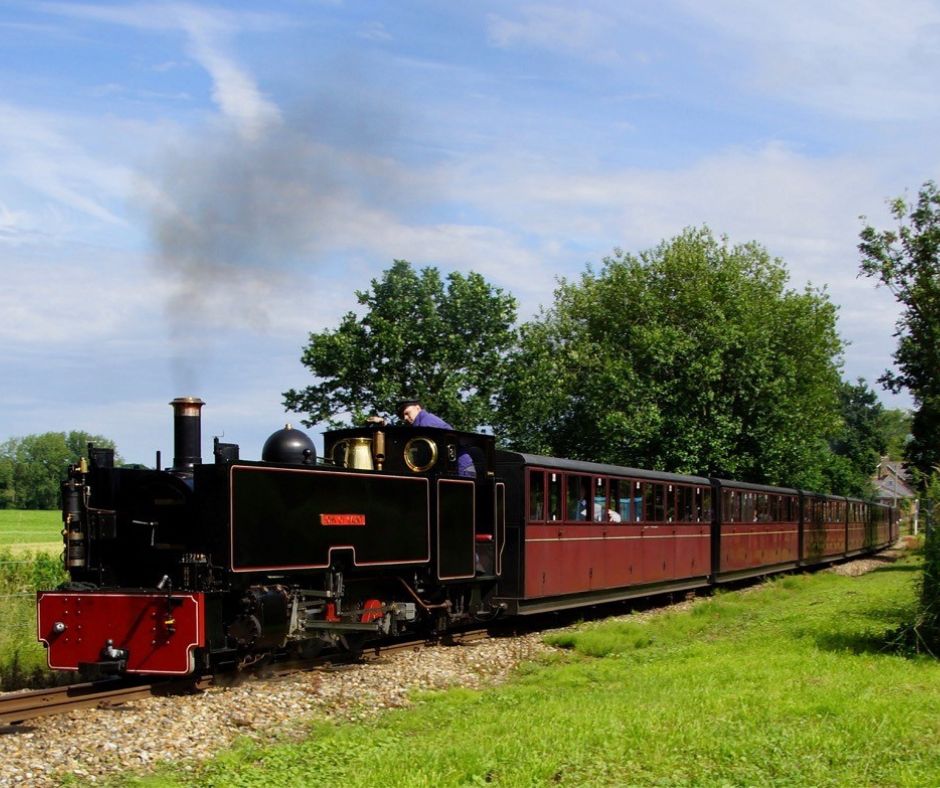 A Phoenix rising from the ashes. 71 years ago today (1952) British Railways ran the last scheduled passenger service from Aylsham to Wroxham. Today, Bure Valley Railway carries more passengers in a week than British Rail carried in a year! Join us on one of our steam trains.