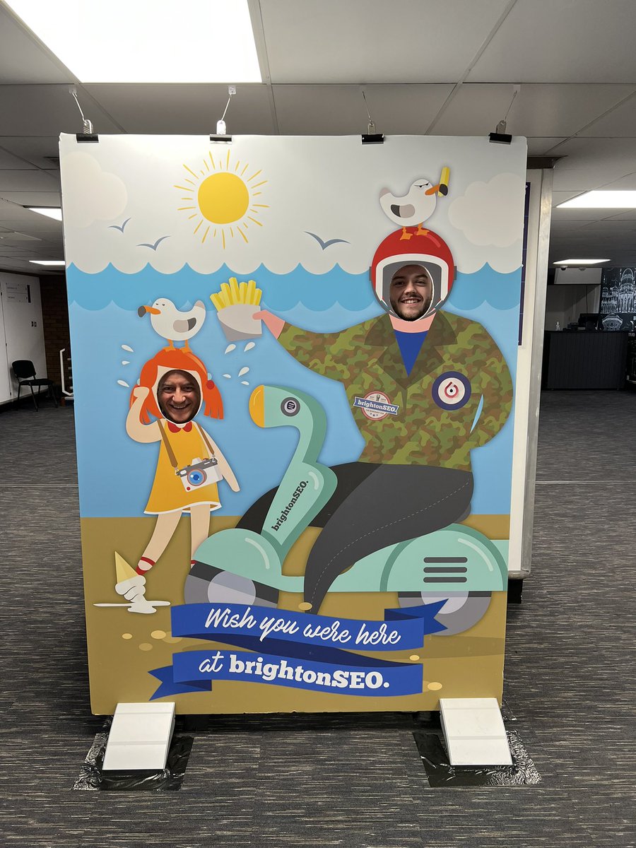 CharlieWorrall_'s tweet photo. Was great to meet you @JohnMu at #BrightonSEO! Great talk yesterday too https://t.co/zZrMv6ltqV