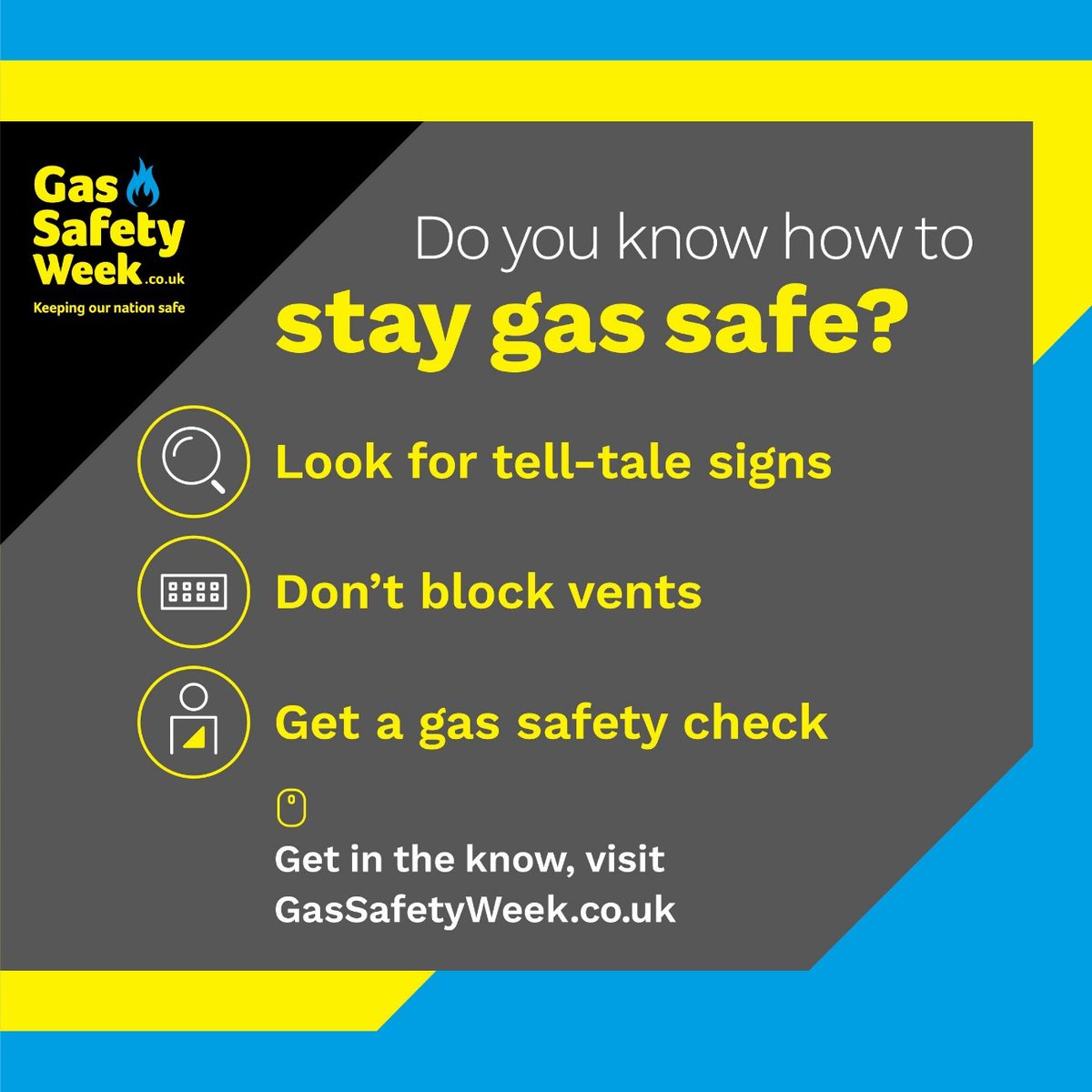 If you are having a new gas cooker or fire, it may be tempting to try fitting it yourself to save money, but don't risk DIY! Remember you must use a Gas Safe registered engineer. wolverhamptonhomes.org.uk/gsw23/ #GSW23 #GasSafetyWeek