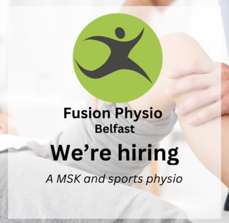 Due to demand fusion physio Belfast are looking to recruit MSK & sports physio.
Must have excellent clinical & rehab skills and a genuine passion for sports physio.
Part time flexible hours available #sportsphysio #sportsphysiotherapy #physiojobs #physiobelfast #physiotherapy