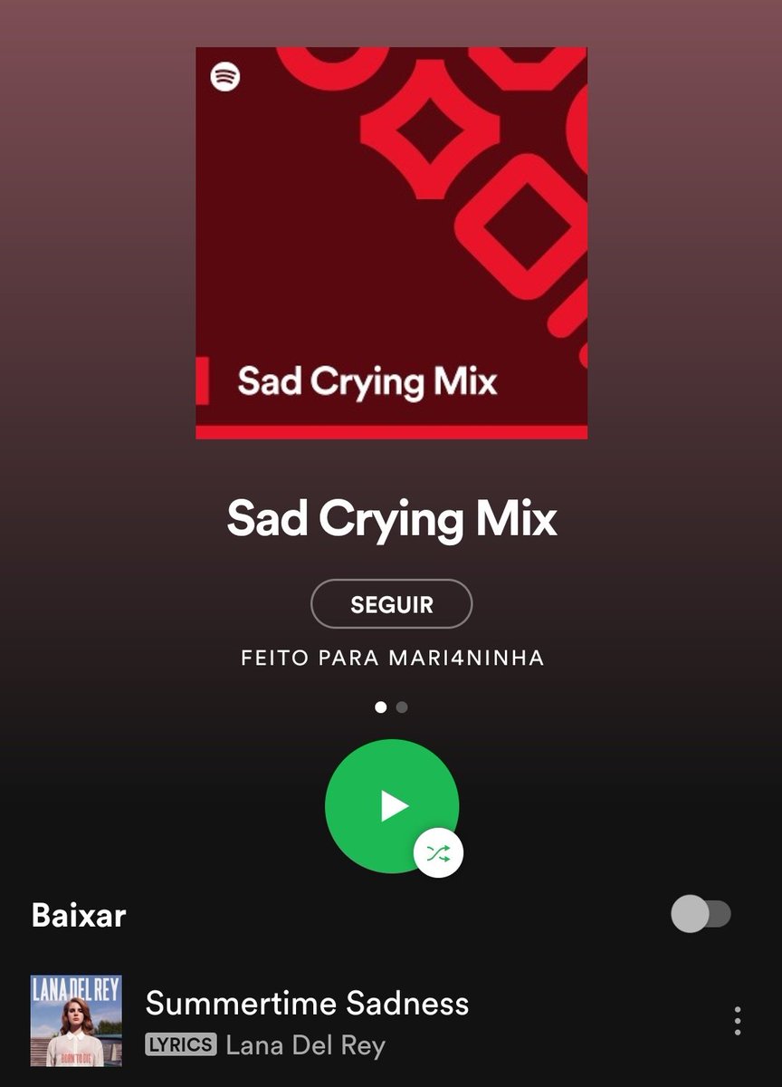 mari4ninha_'s tweet photo. vc e a primeira música do sad crying mix

puta merda... https://t.co/IvNhb4fSGd