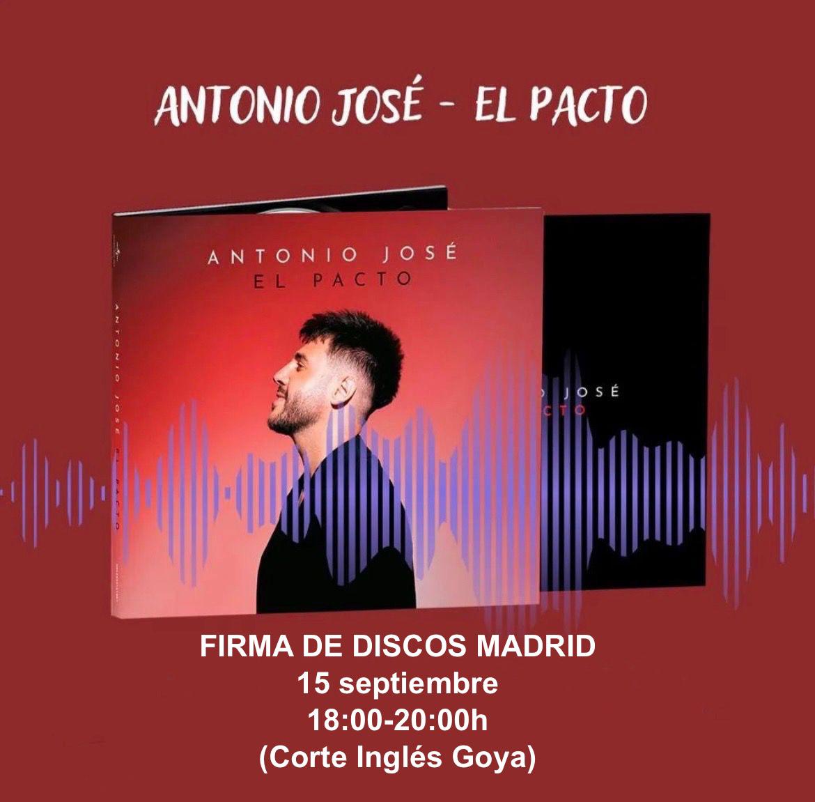 Madrid, ¿preparados? 🥹😍 #AntonioJosé #ElPacto #ELPACTOANTONIOJOSÉ #ElPactoMadrid