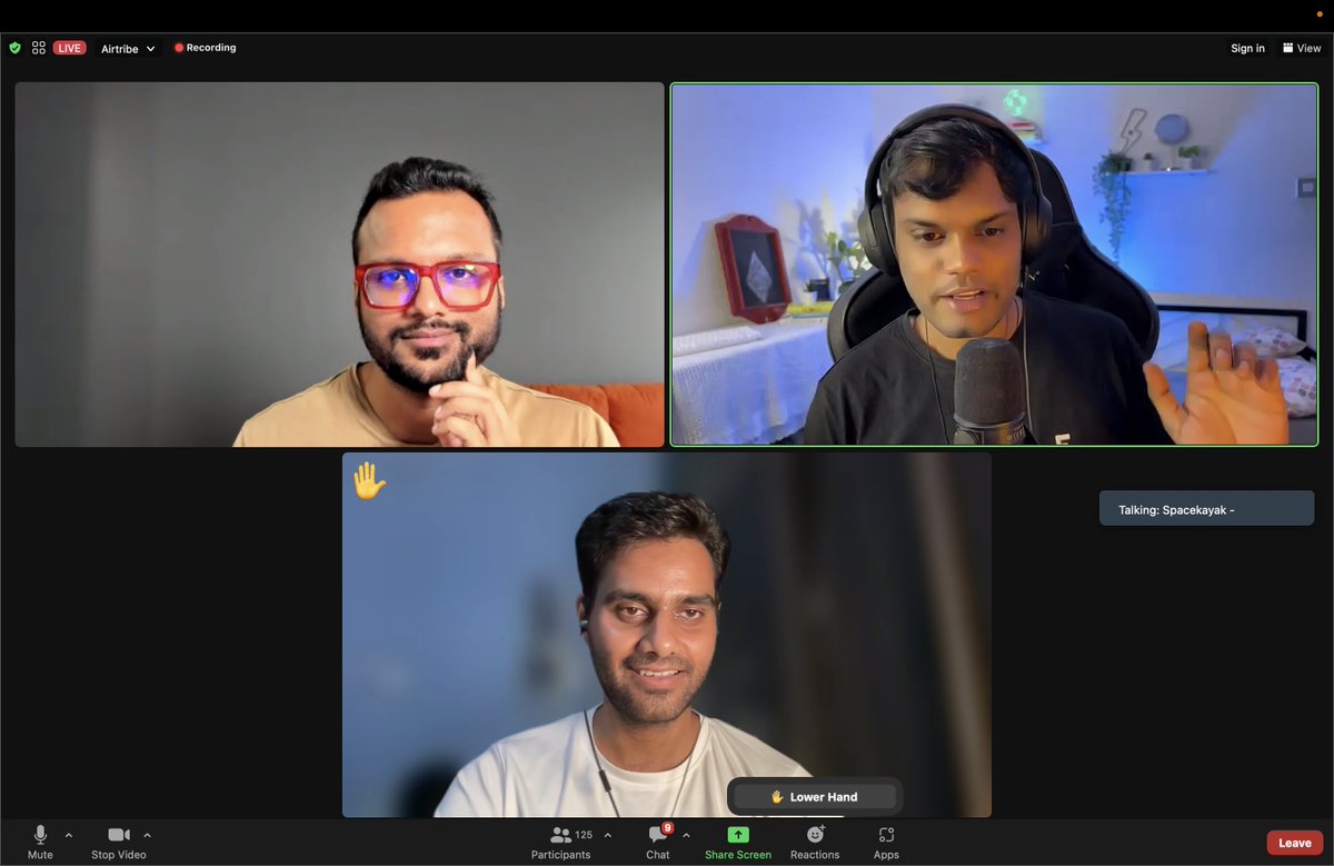 Learned design, creativity, business, management, process and so much more from <a href="/paulfinneyx/">Paul Finney</a> in just one session.

Big shoutout to <a href="/jayneildalal/">Jayneil Dalal</a> , <a href="/abnux/">abhinav</a> , and <a href="/10kdesigners/">10kdesigners</a> for this amazing TGIF session.