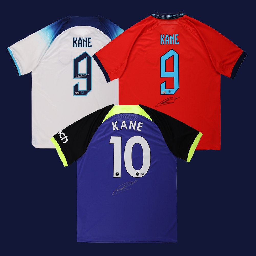 New Collection.

Introducing the new Harry Kane Signed Collection, available now at #Kitbag.

You can Shop the full Kane range, who has an Exclusive Memorabilia partnership with Fanatics, now including signed shirts, balls and more!