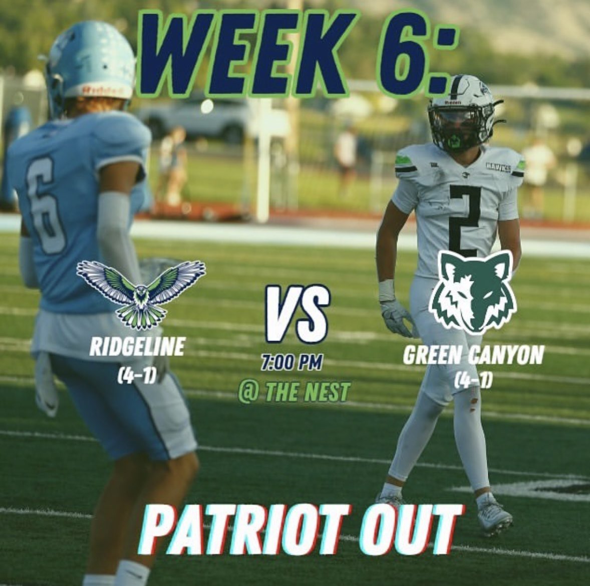 RidgelineFB's tweet photo. 7 PM @ The Nest #Thrillville🦅 https://t.co/CC4sBXGqW8