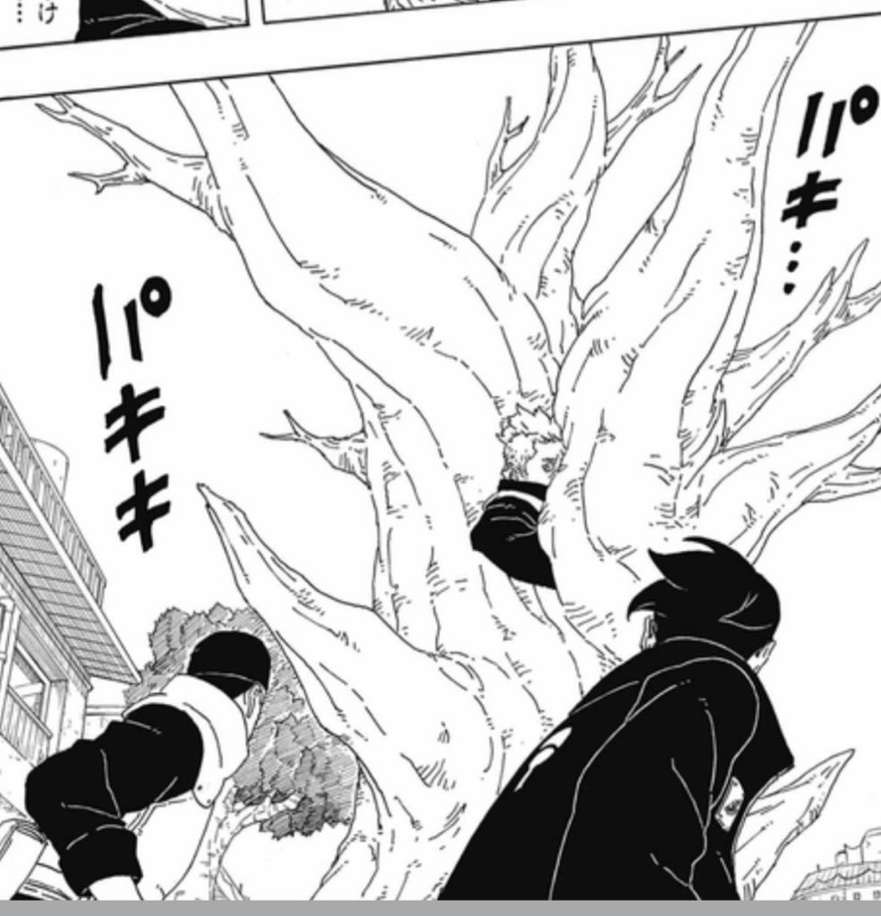 ludwigđ± on X: When Sarada Uchiha gets her Mangekyo Sharingan hax and another fight in the manga, it's over for this fandom. / X